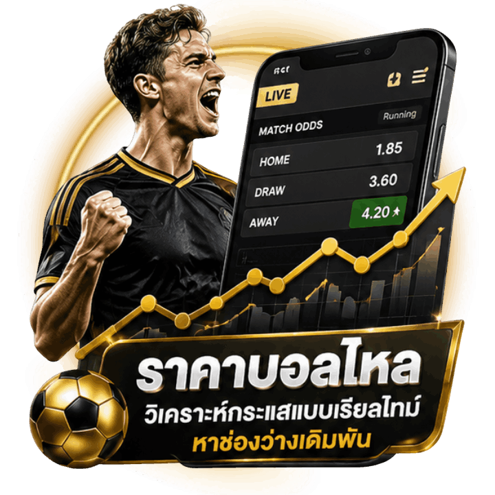 ราคาบอลไหล วิเคราะห์กระแสราคาแบบเรียลไทม์เพื่อหาช่องว่างเดิมพัน