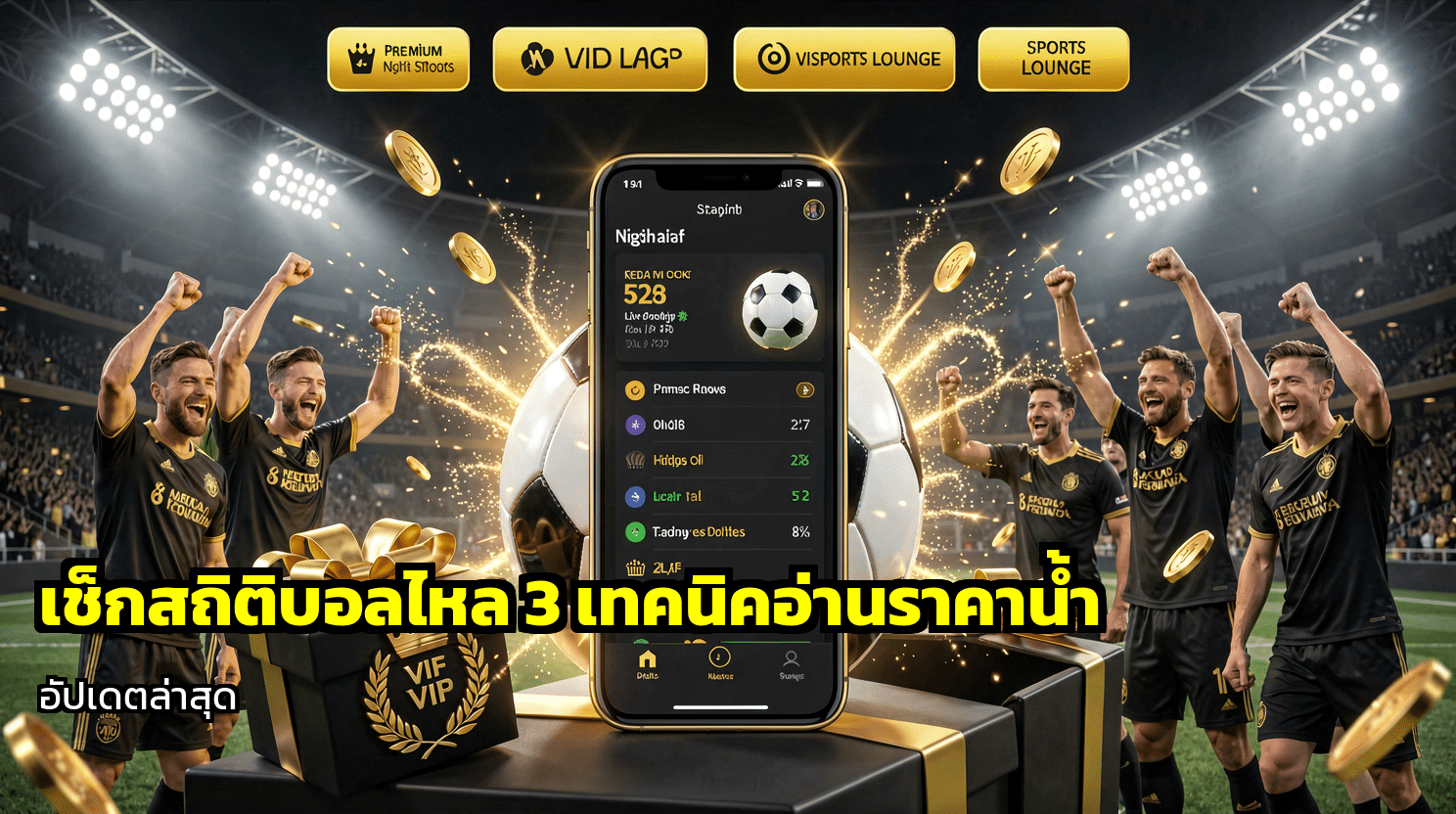 เช็กสถิติบอลไหล